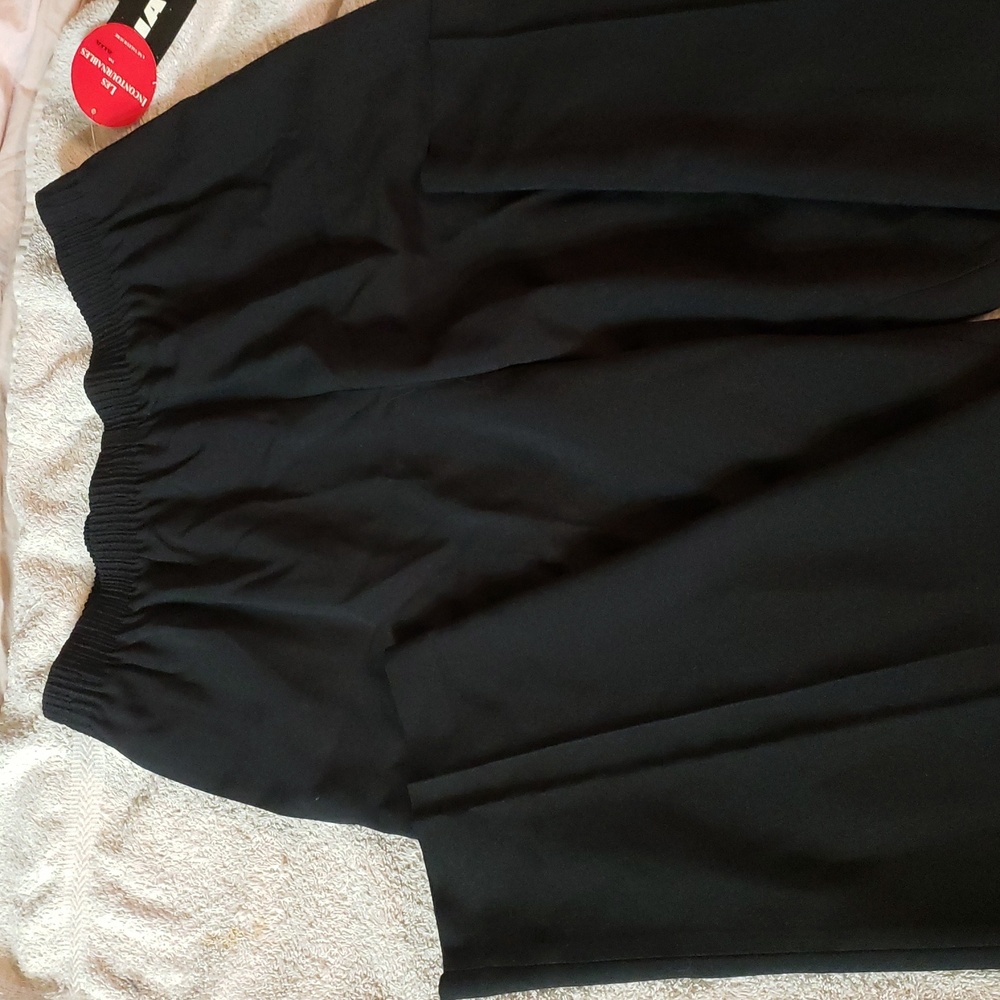 Alia Black Straight Leg Pants